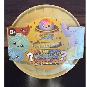 Rainbow Surprise Mystery Squishy Dumpling Collectible Sensory Fidget Toy NV3879